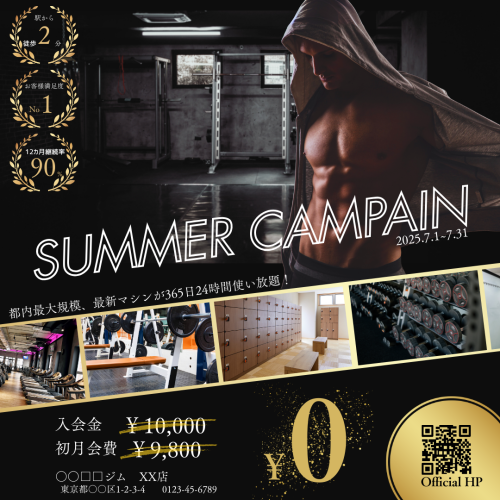 ターゲット：夏に向けて痩せてモテたい都内在住の男性